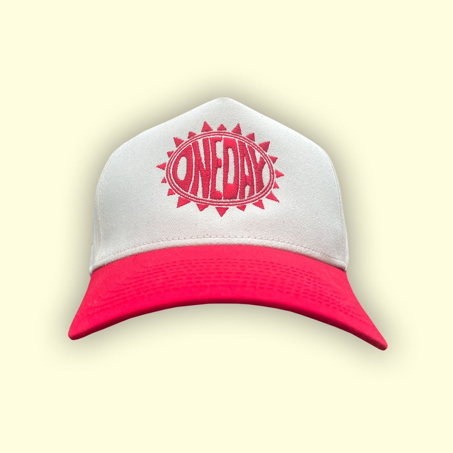One Day Summer Snapback Hat - Red