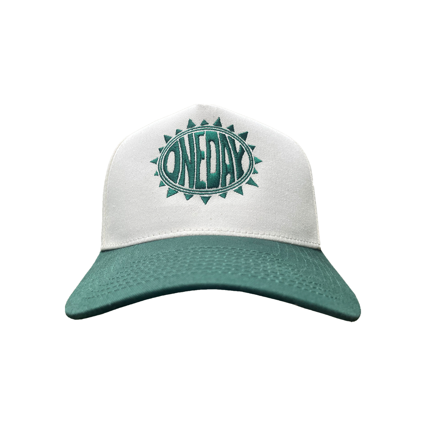 One Day Summer Snapback Hat - Dark Green