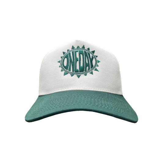 One Day Summer Snapback Hat - Dark Green