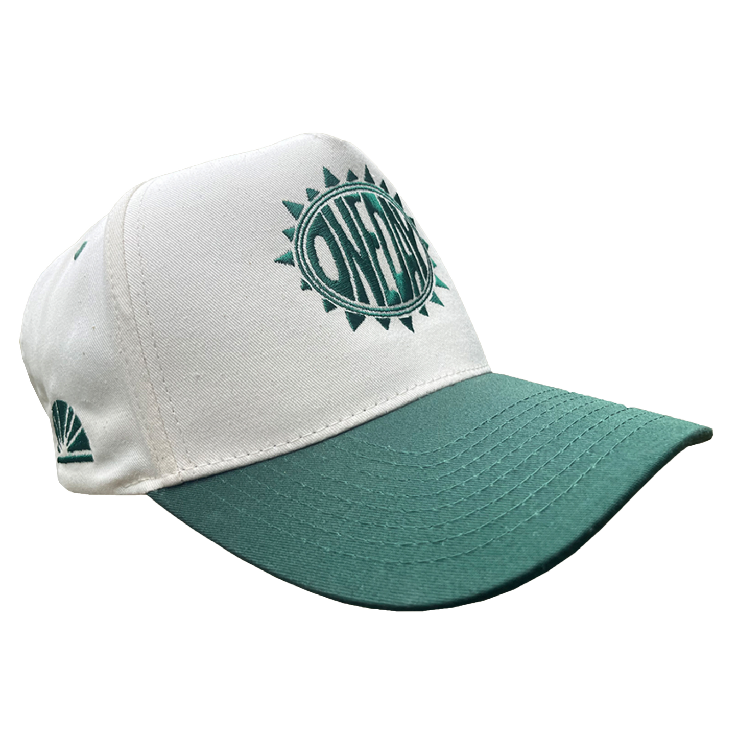 One Day Summer Snapback Hat - Dark Green