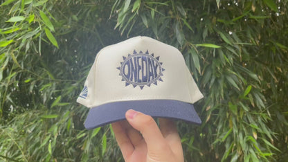 One Day Summer Snapback Hat - Navy