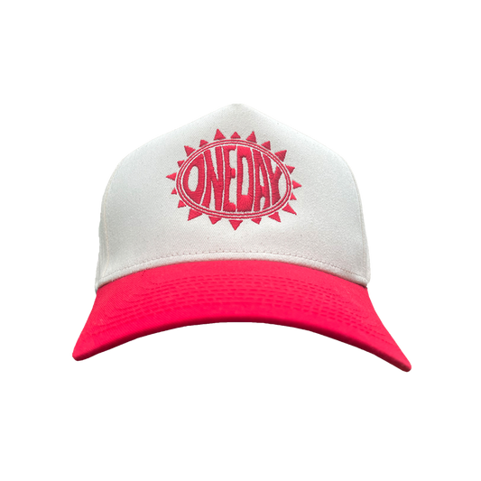 One Day Summer Snapback Hat - Red